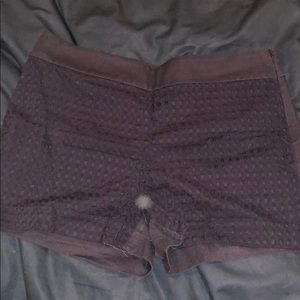 J Crew knit invisible side zipper shorts